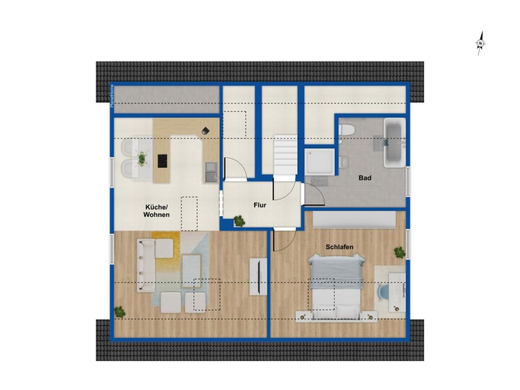 Grundriss Dachgeschoss