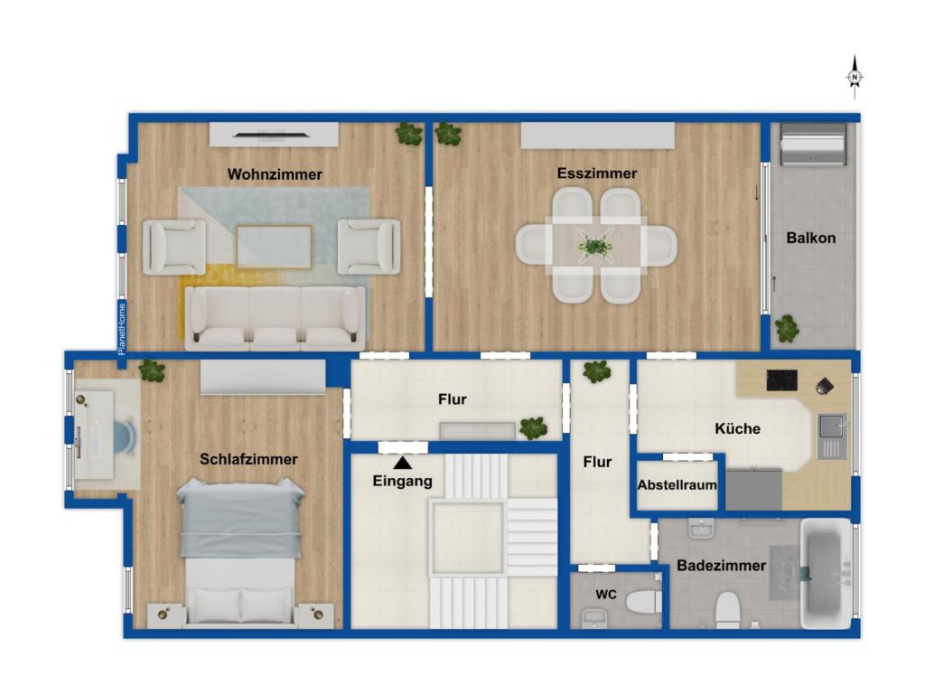 Grundriss 2. Obergeschoss