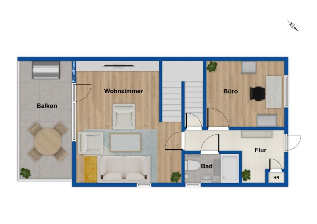 Grundriss Erdgeschoss