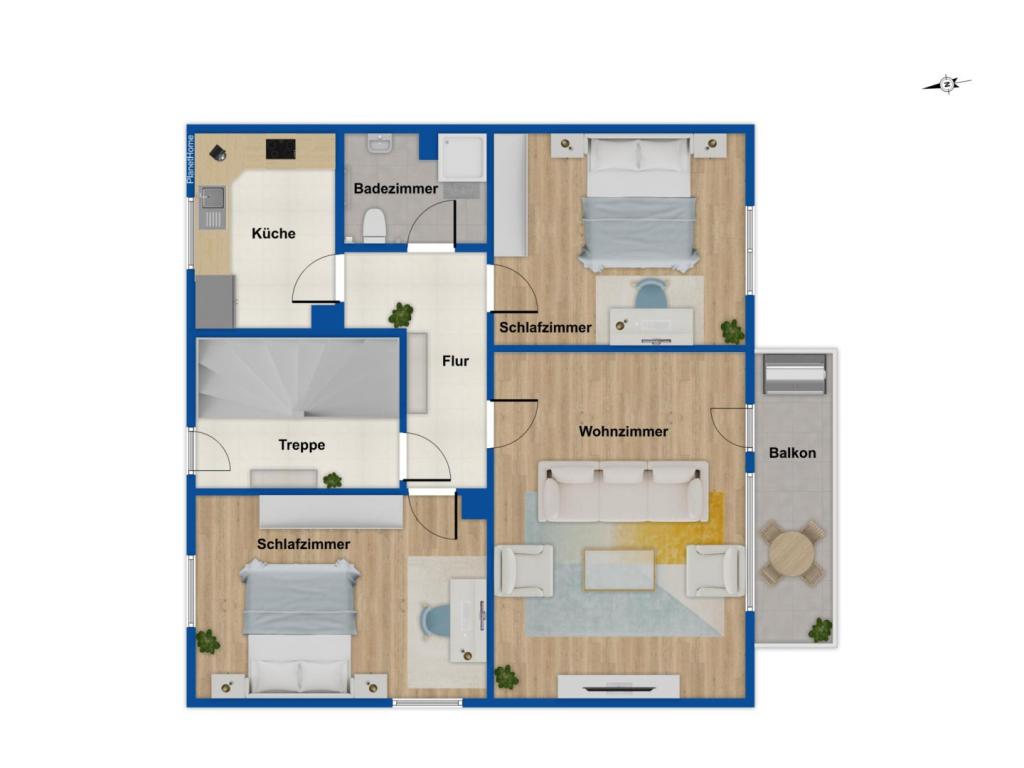 Grundriss Obergeschoss
