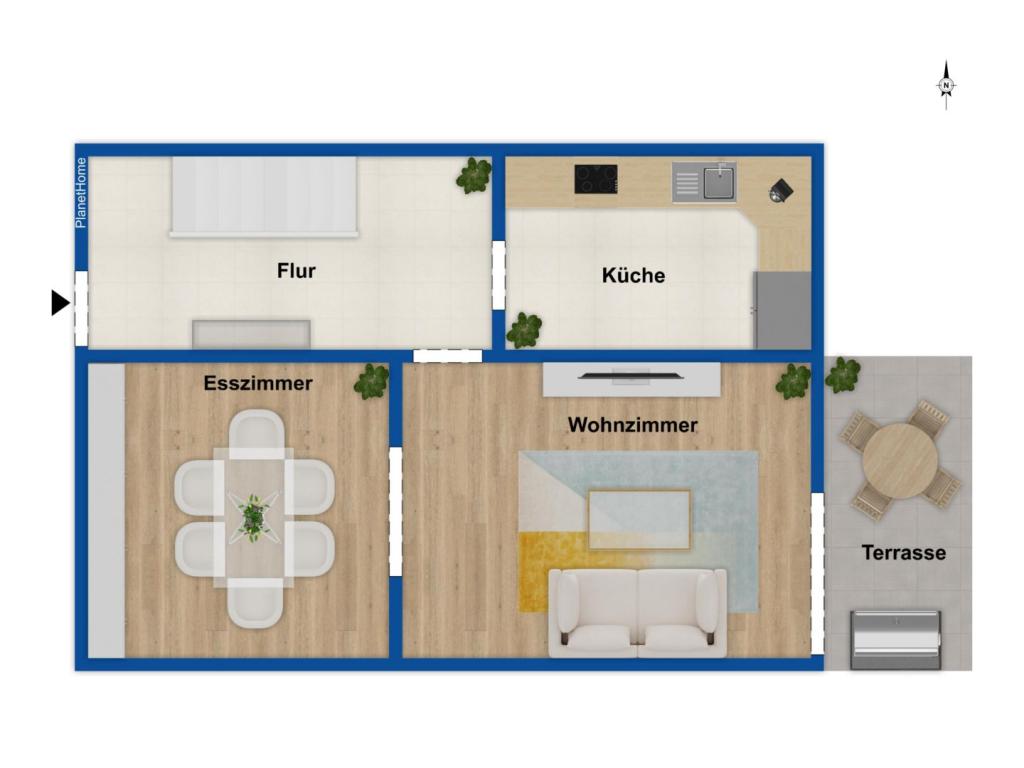 Grundriss Erdgeschoss