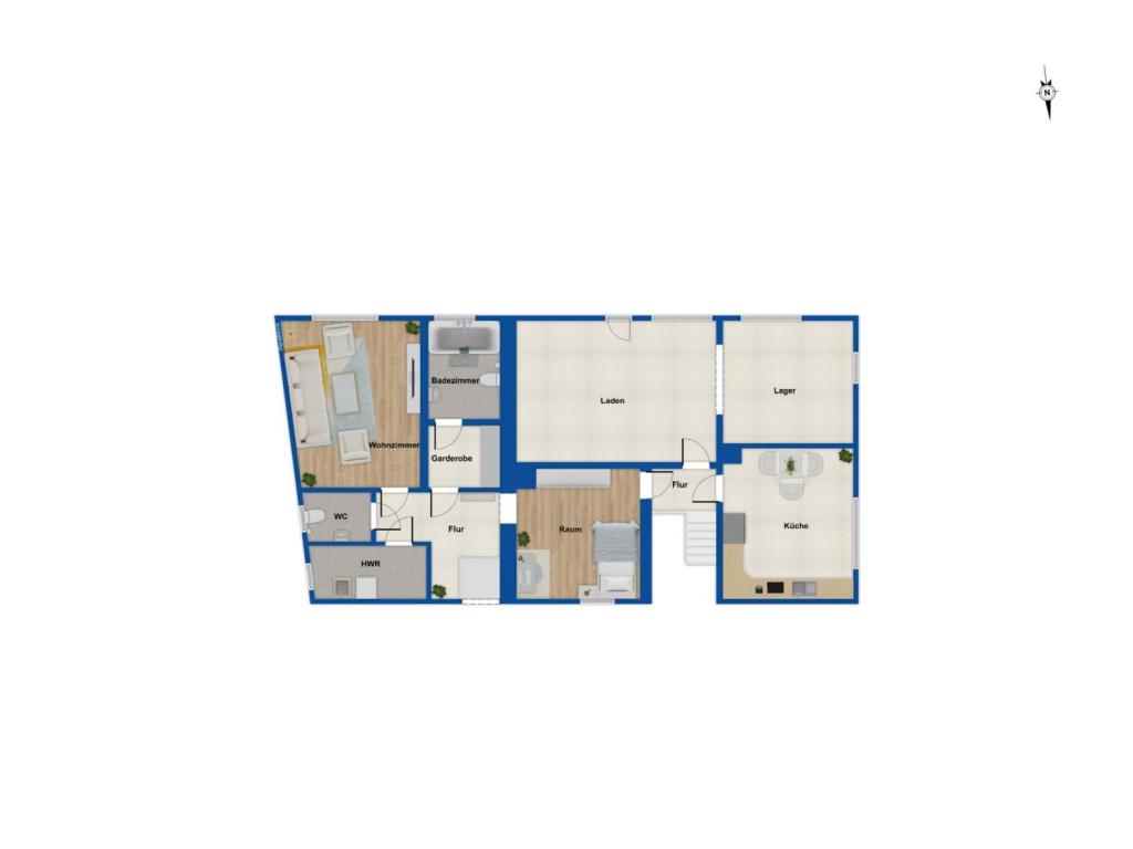 Grundriss - Erdgeschoss