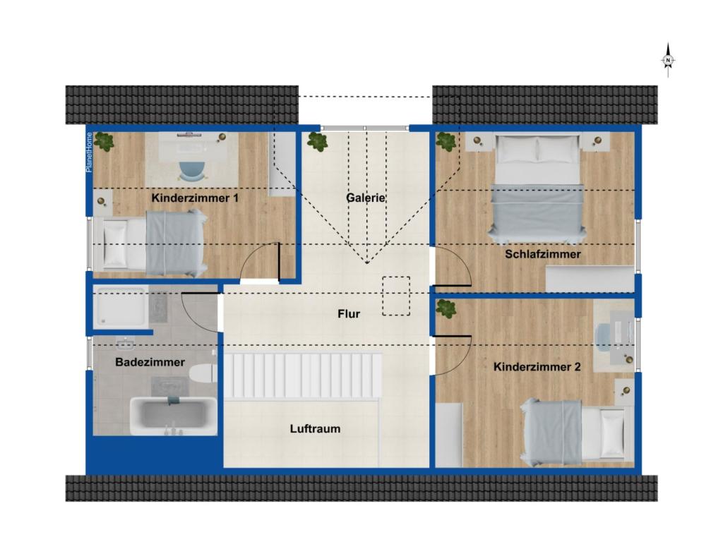 Grundriss Dachgeschoss