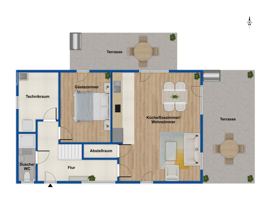 Grundriss Erdgeschoss