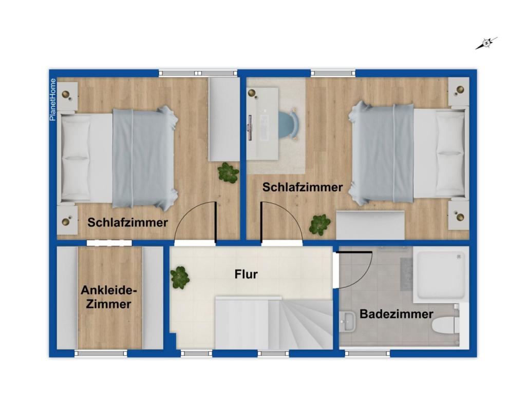 Grundriss 1. Obergeschoss