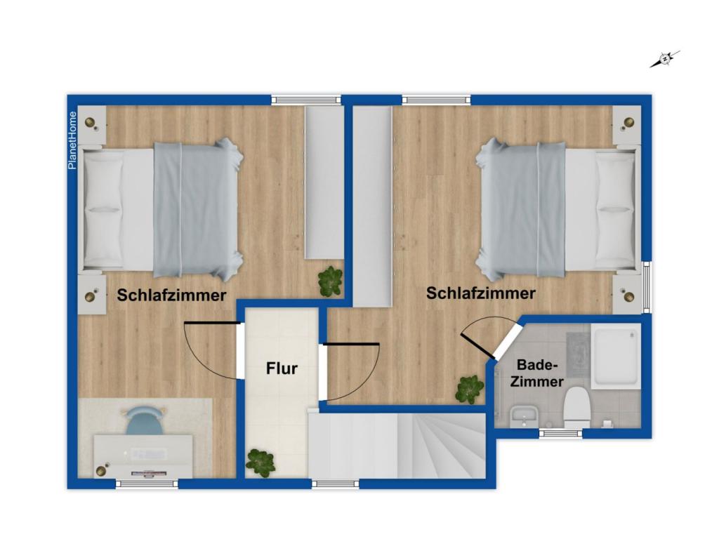 Grundriss 2. Obergeschoss