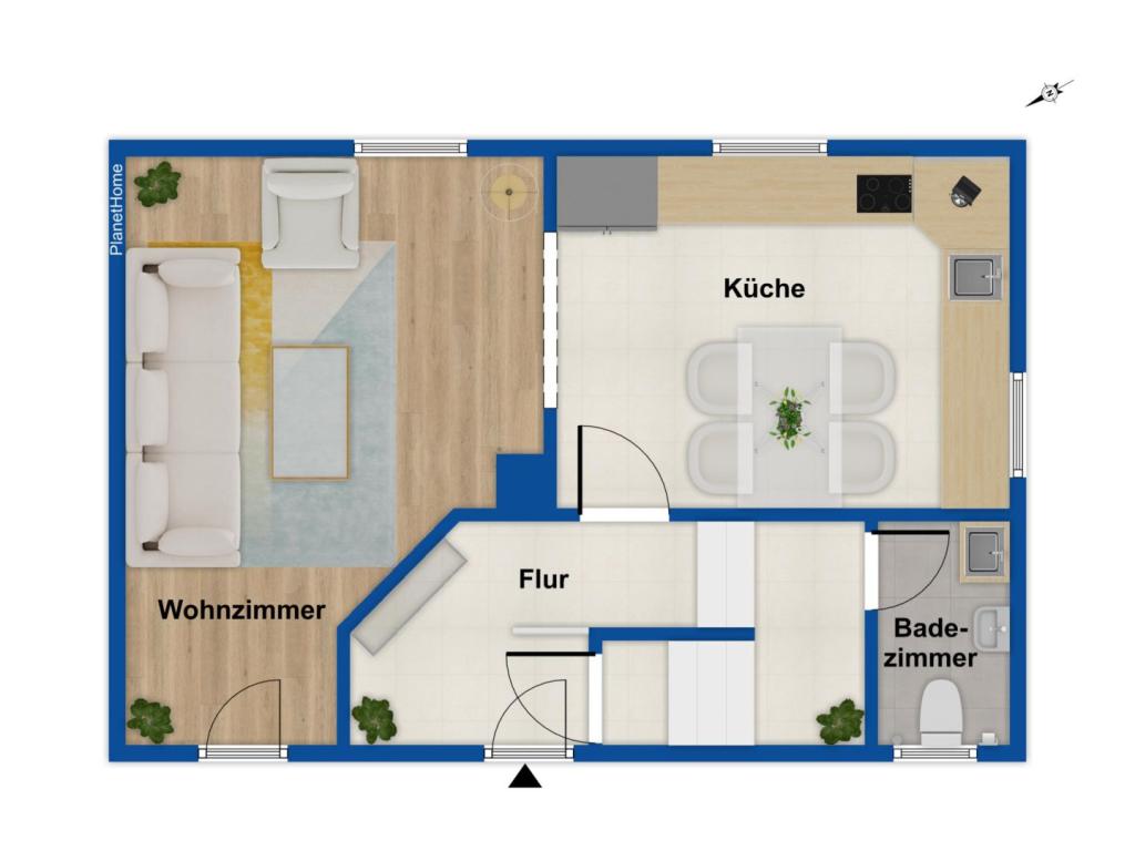Grundriss Erdgeschoss