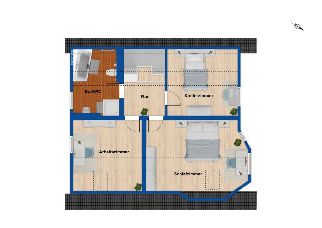 Grundriss Dachgeschoss