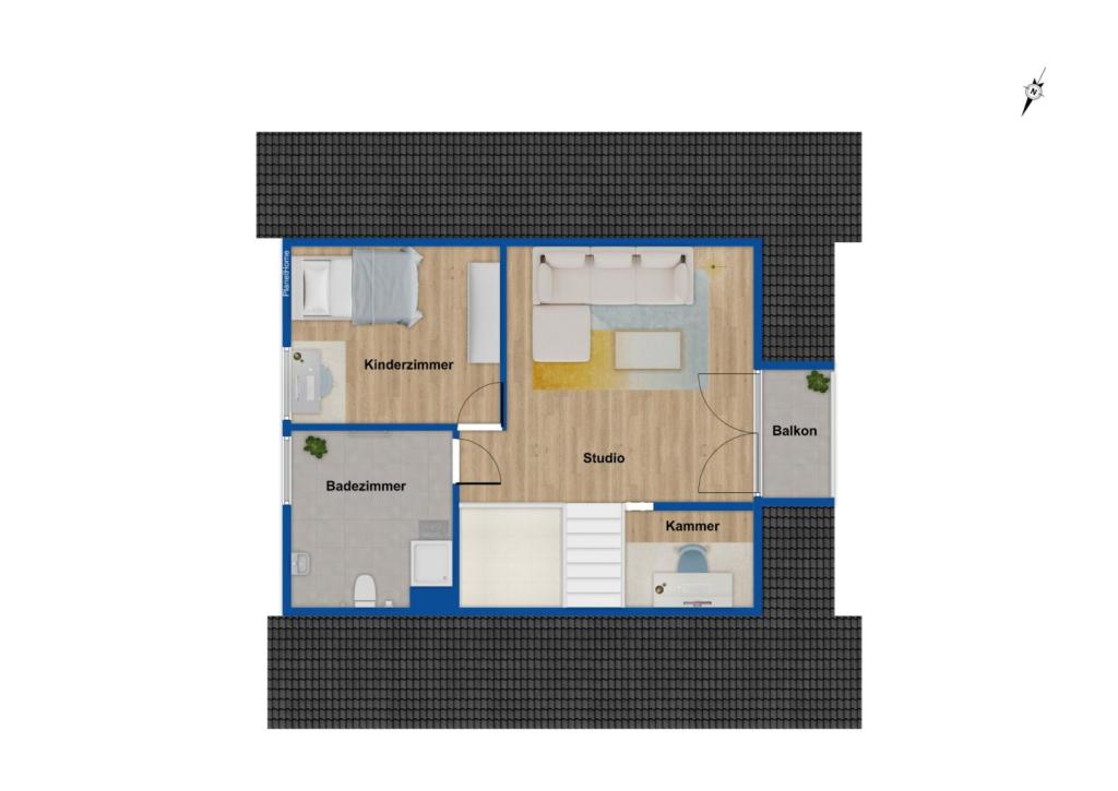 Grundriss Dachgeschoss