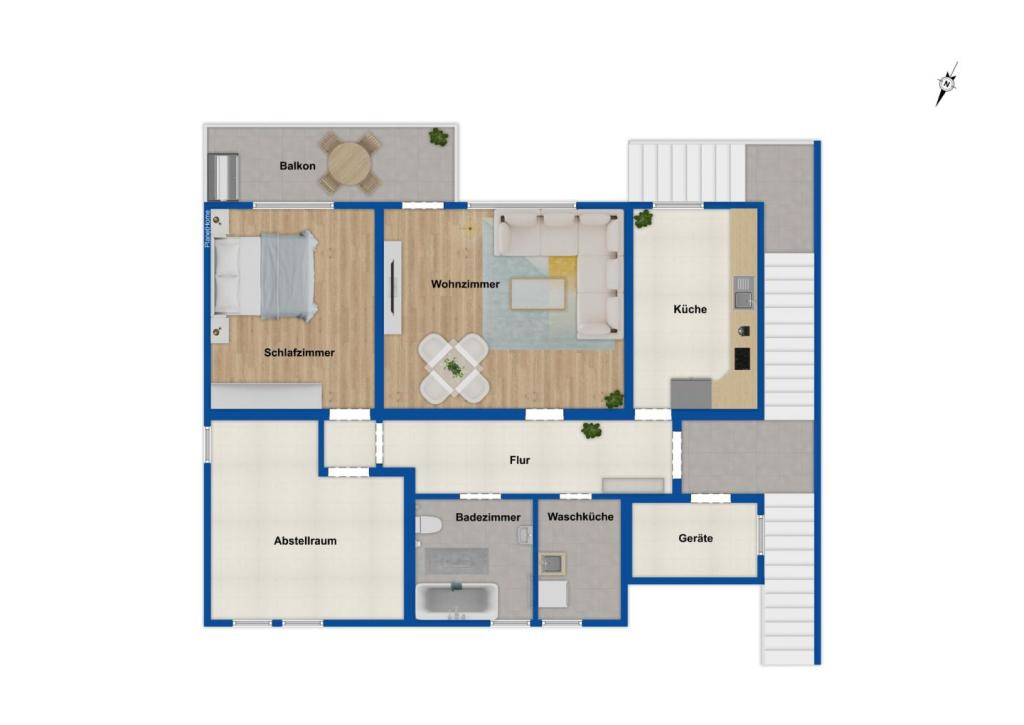 Grundriss Obergeschoss