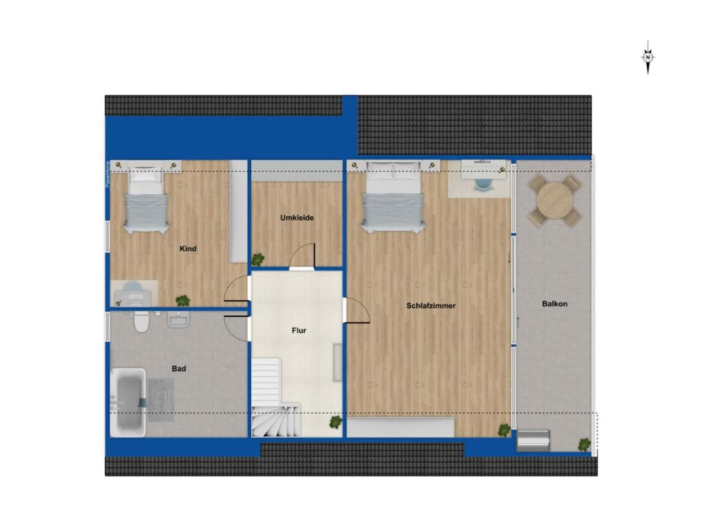 Grundriss Dachgeschoss