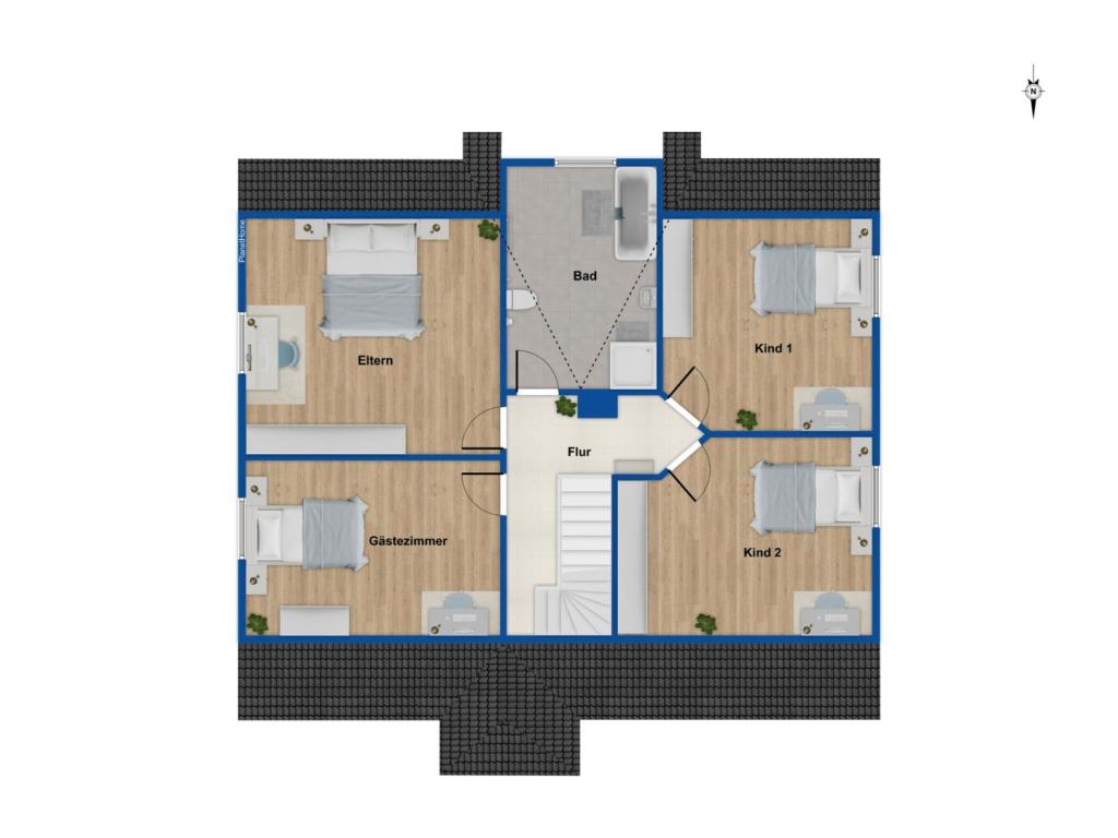 Grundriss Dachgeschoss