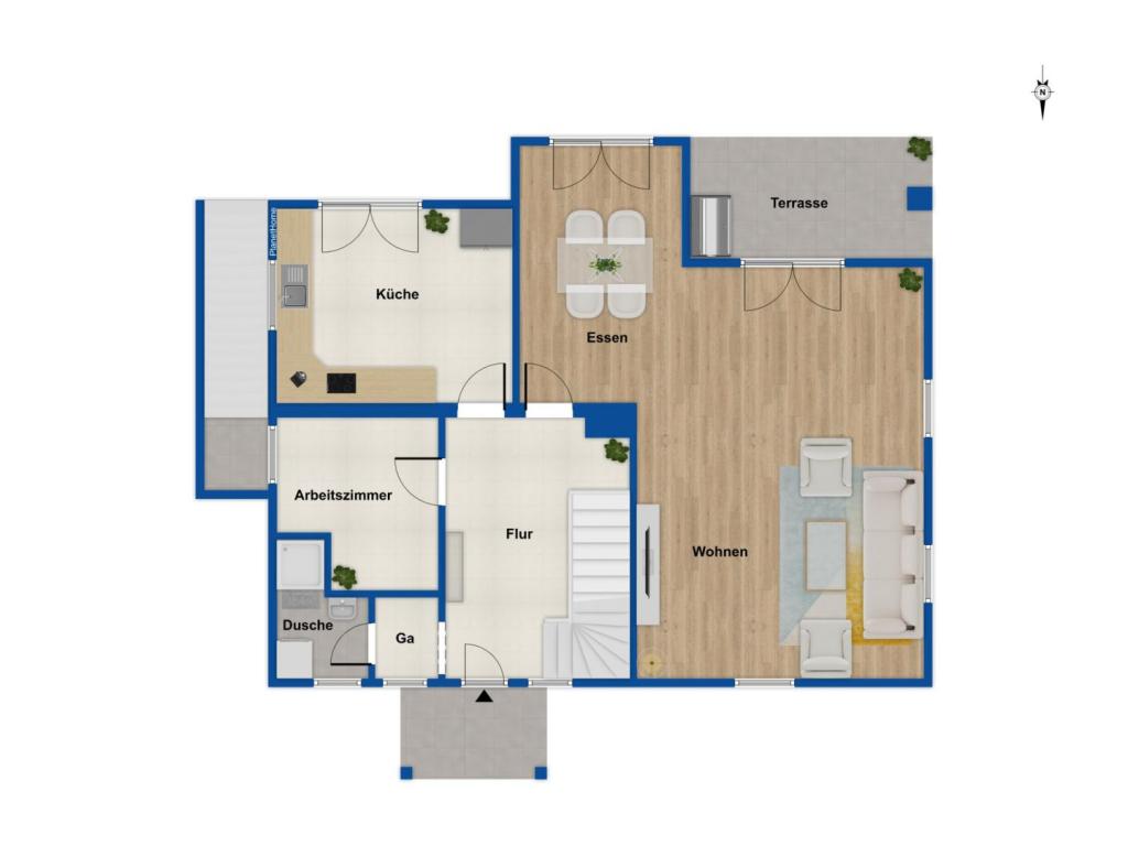 Grundriss Erdgeschoss