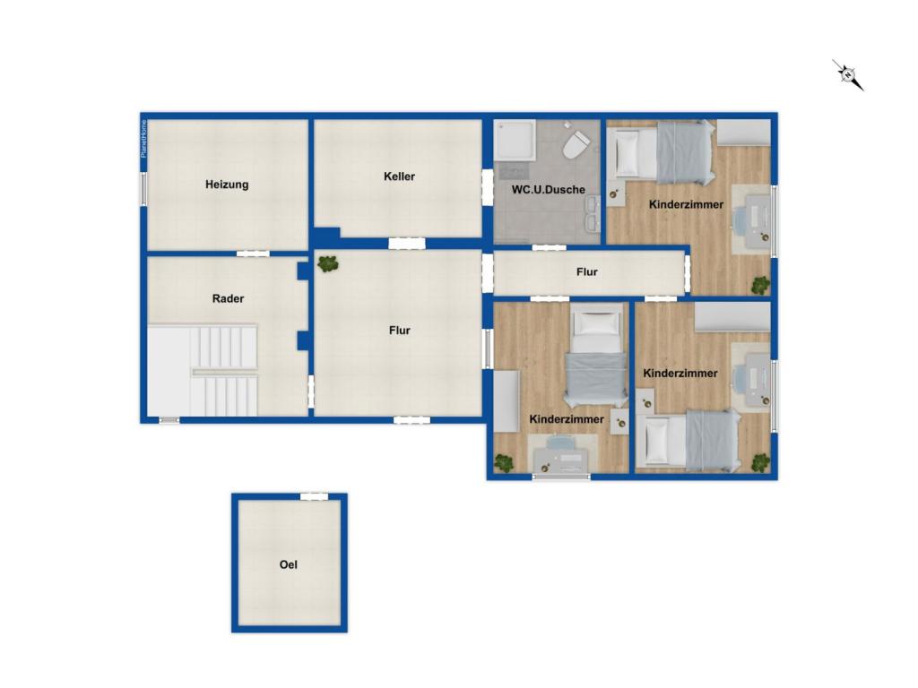 Grundriss Untergeschoss