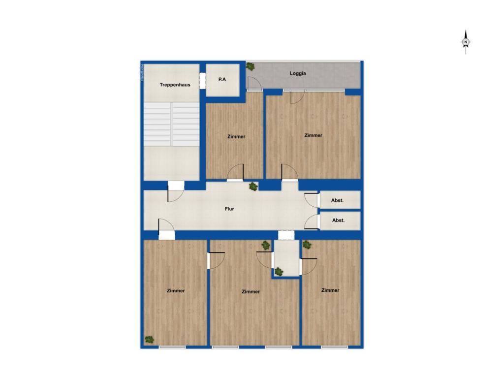 Grundriss 2. Obergeschoss