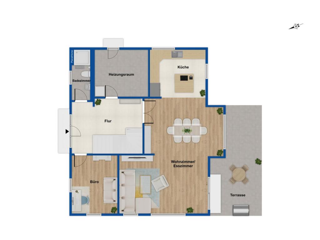 Grundriss Erdgeschoss