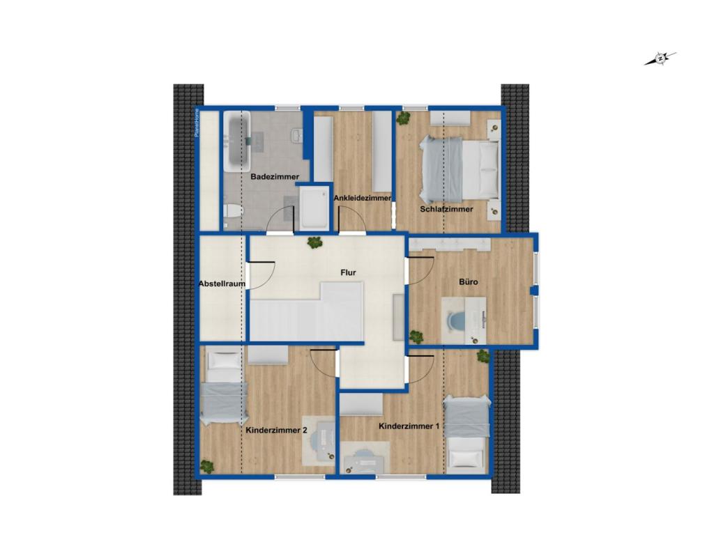 Grundriss Obergeschoss
