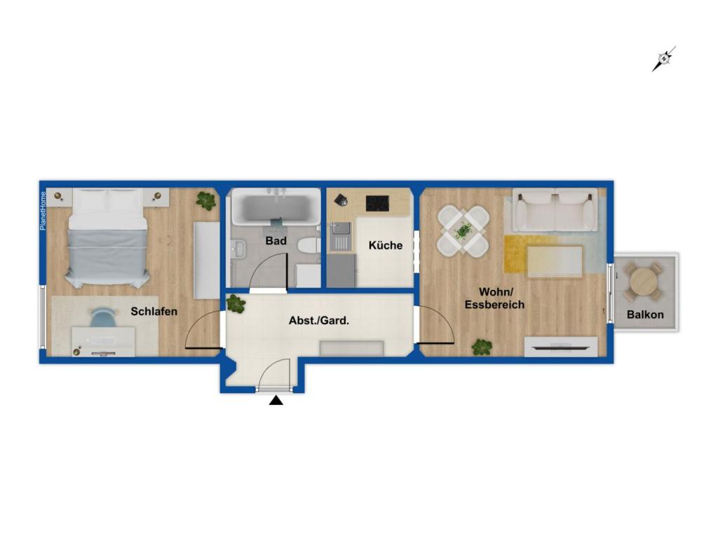 Grundriss 1. Obergeschoss