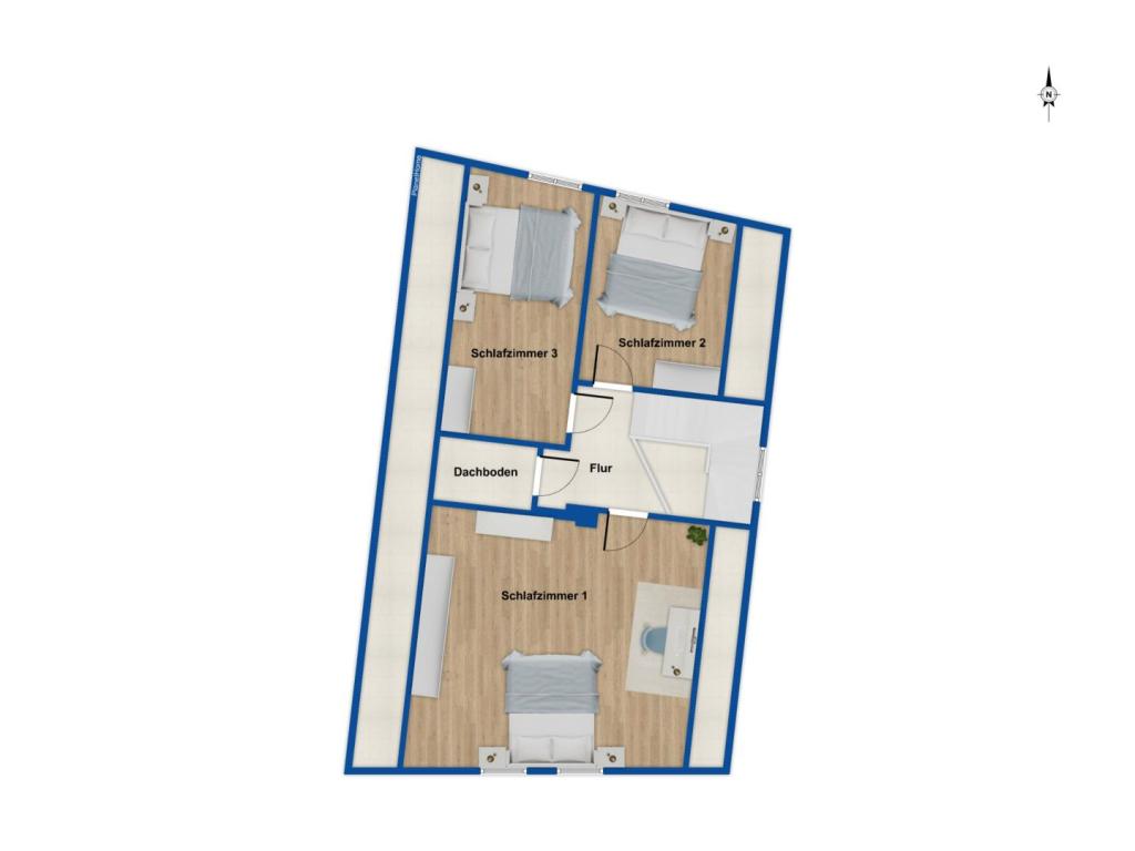 Grundriss Dachgeschoss