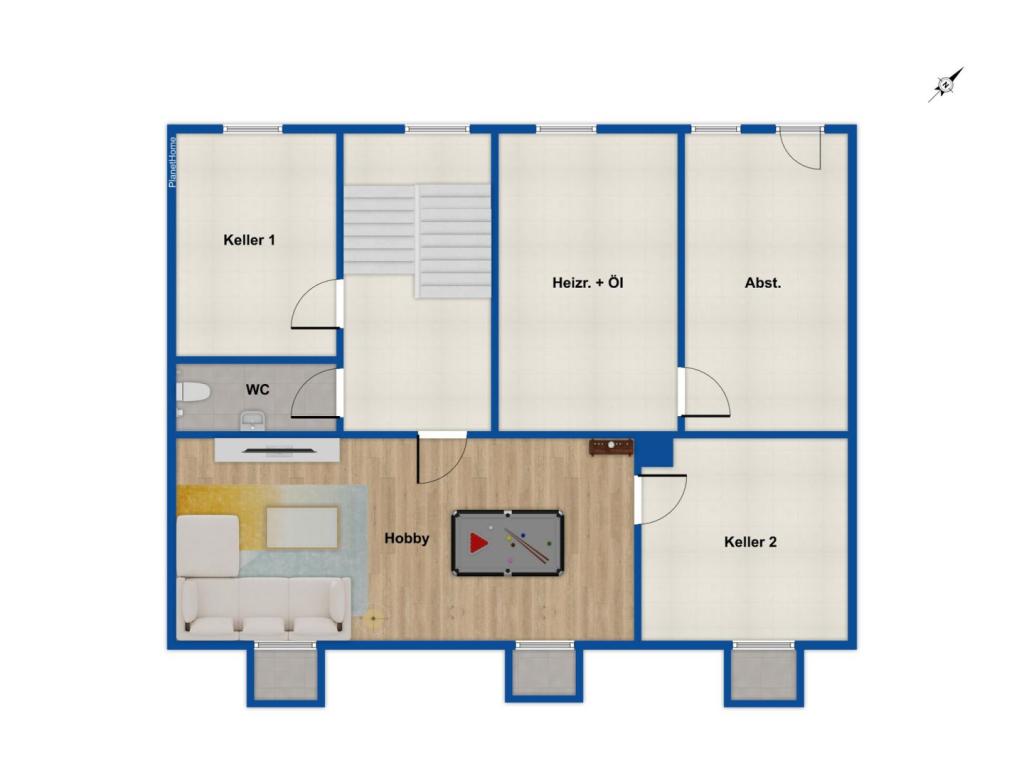 Grundriss Kellergeschoss