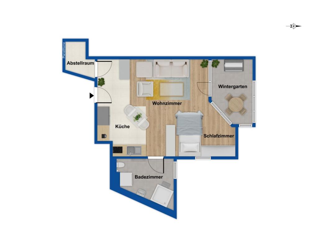 Grundriss 1. Obergeschoss
