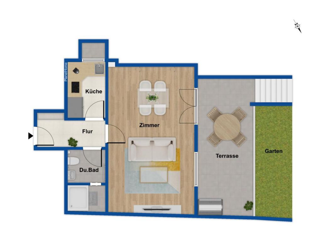 Grundriss Wohnung