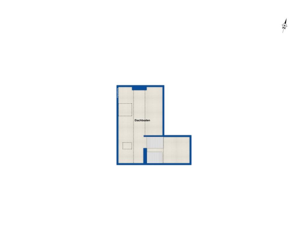 Grundriss Spitzboden
