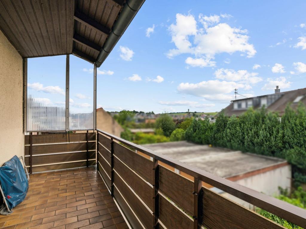 Balkon im Obergeschoss