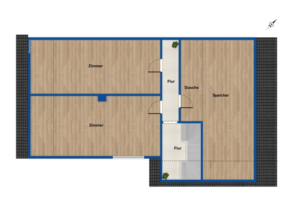 Grundriss Dachgeschoss