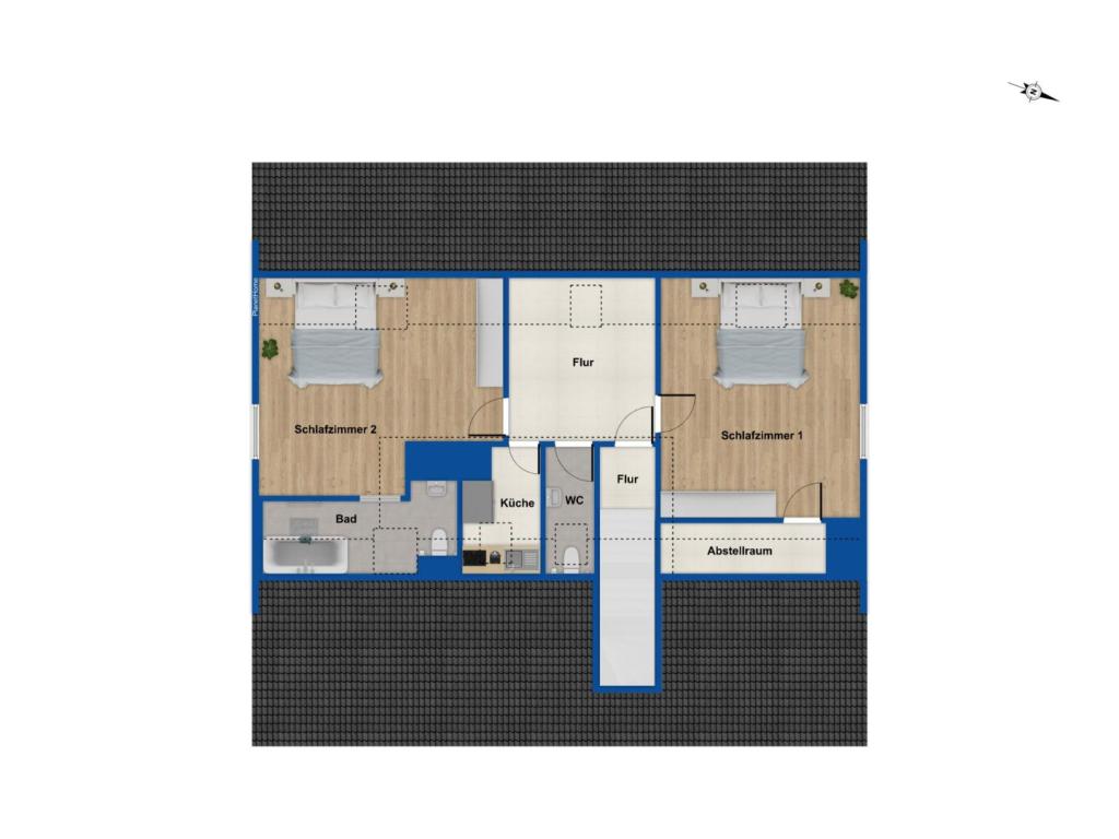 Grundriss Dachgeschoss