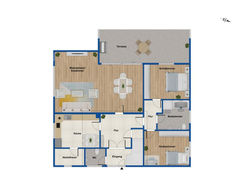 Grundriss Erdgeschoss