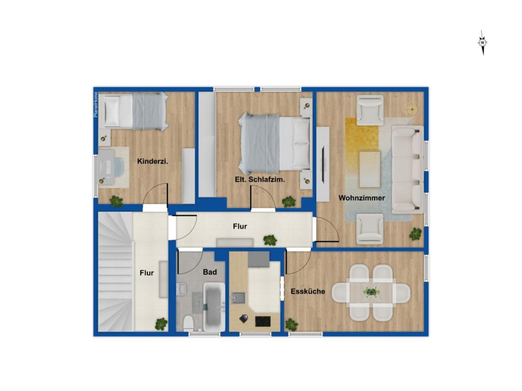 Grundriss Obergeschoss