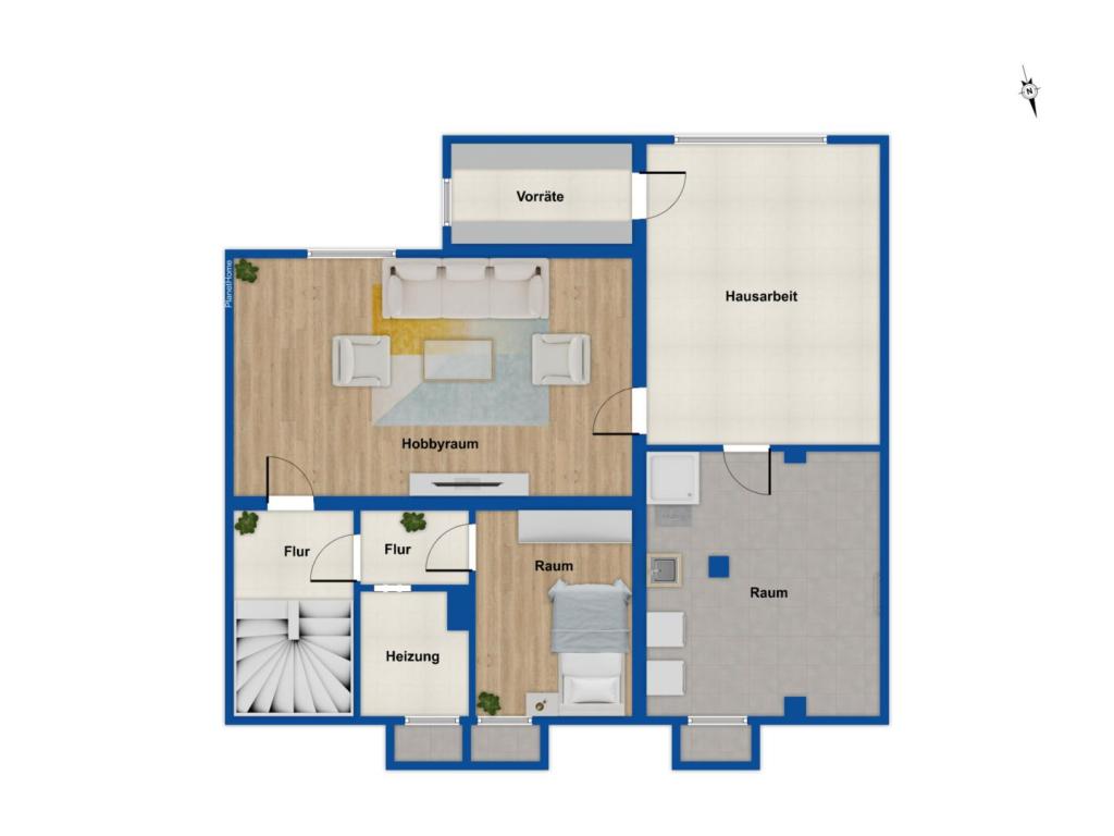 Grundriss - Kellergeschoss