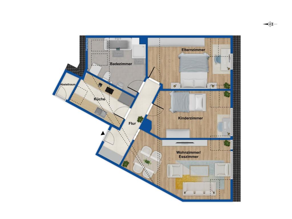 Grundriss - Dachgeschoss