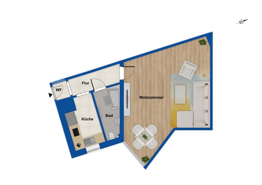 Grundriss Obergeschoss