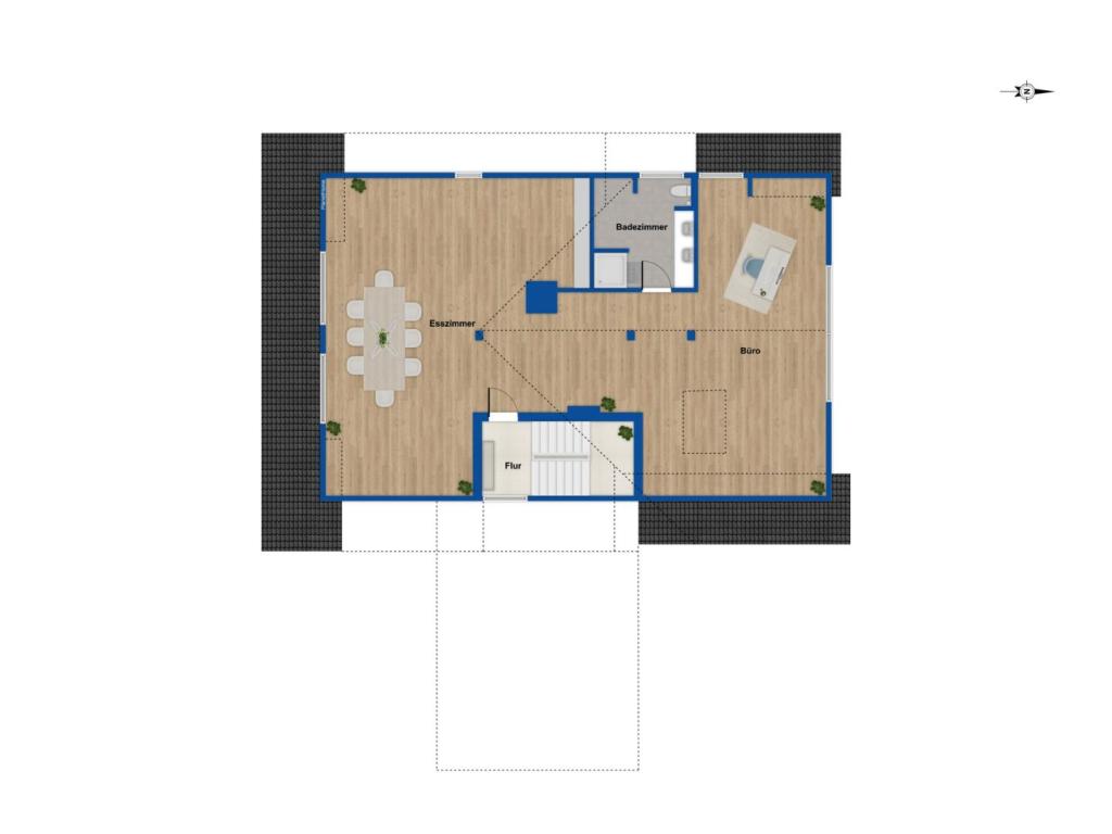 Grundriss Dachgeschoss