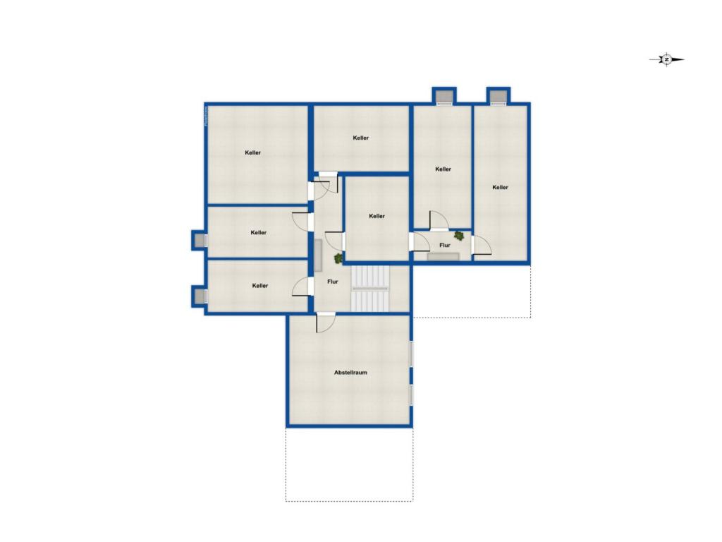 Grundriss Kellergeschoss