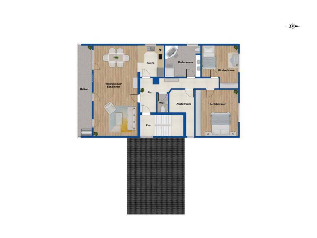 Grundriss Obergeschoss