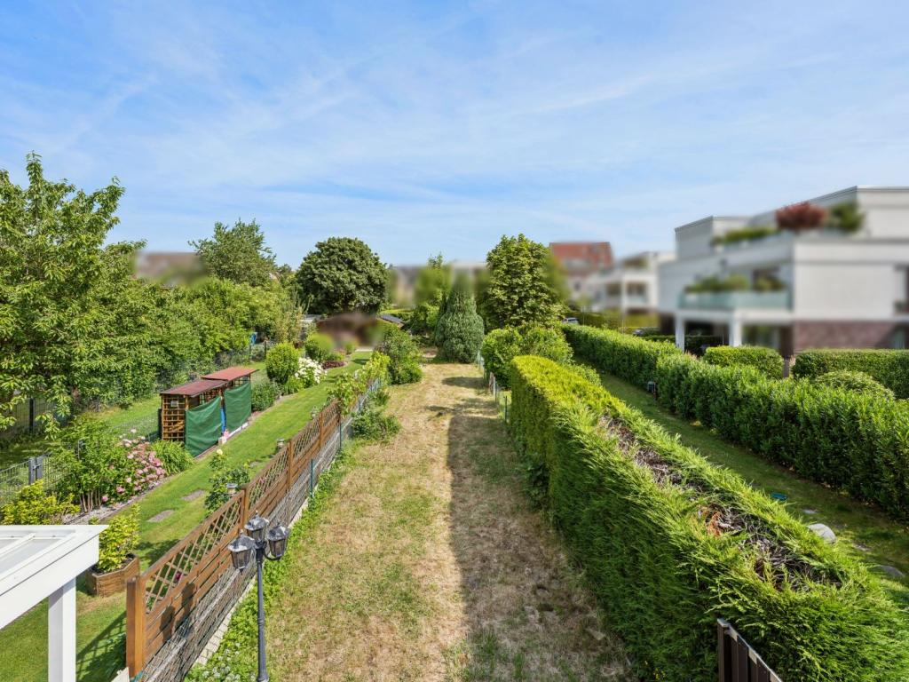 Blick vom Balkon
