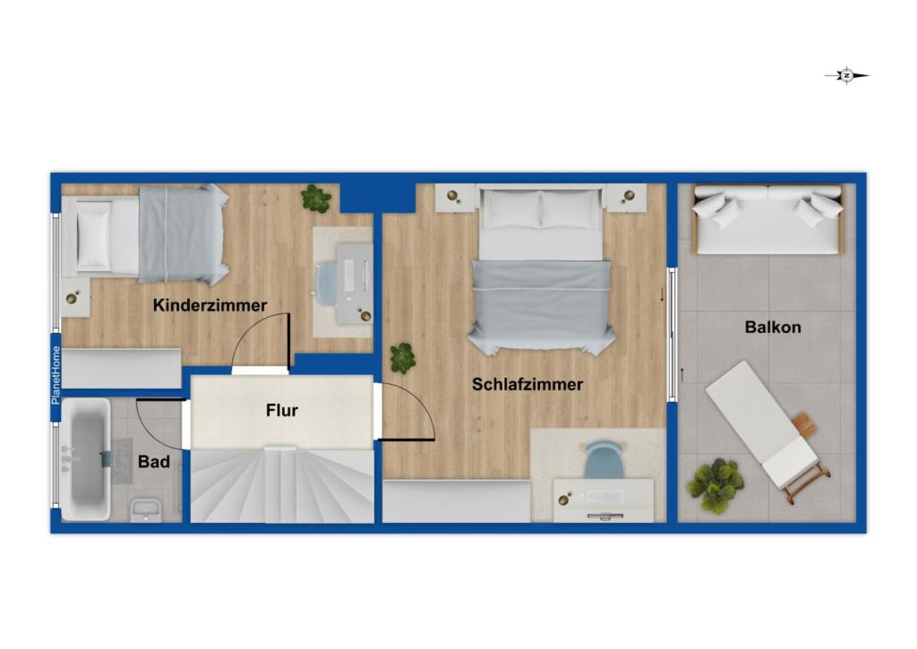 Grundriss Obergeschoss