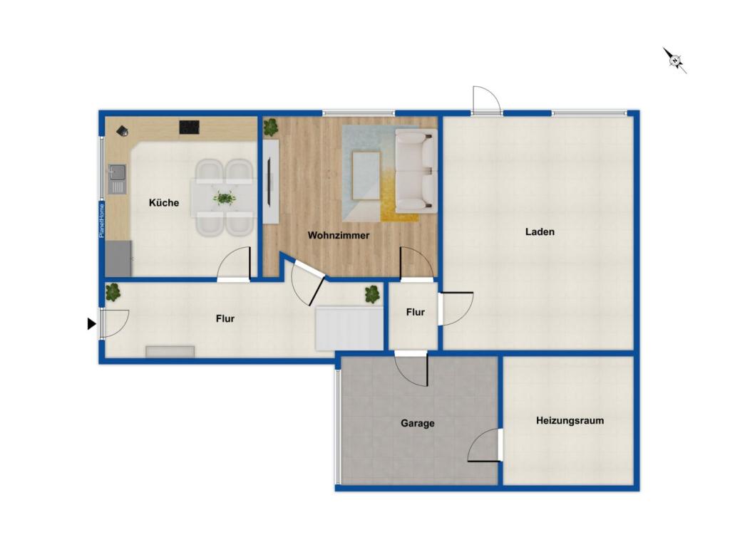 Grundriss Erdgeschoss