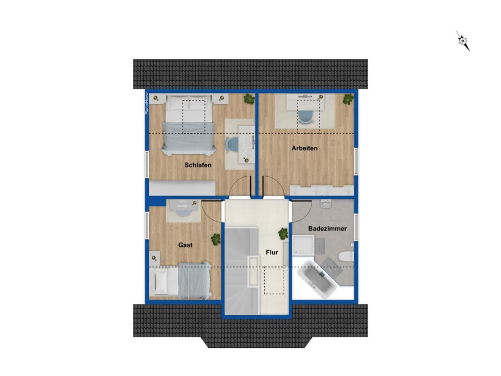 Grundriss Dachgeschoss