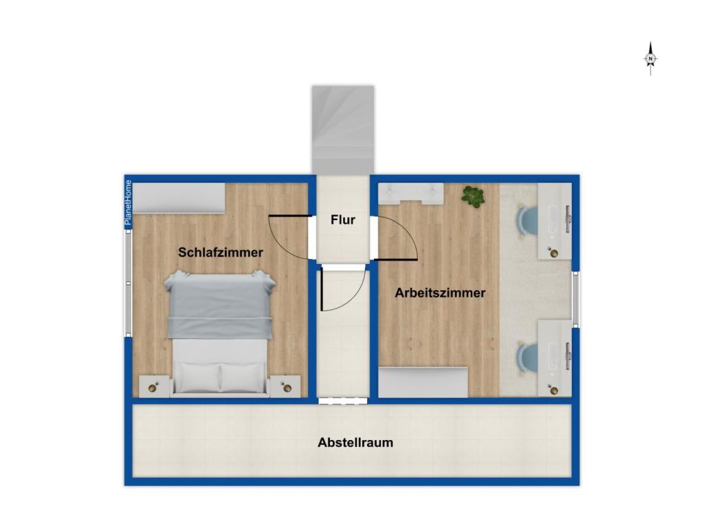 Grundriss Dachgeschoss