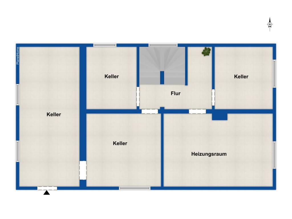 Grundriss Kellergeschoss