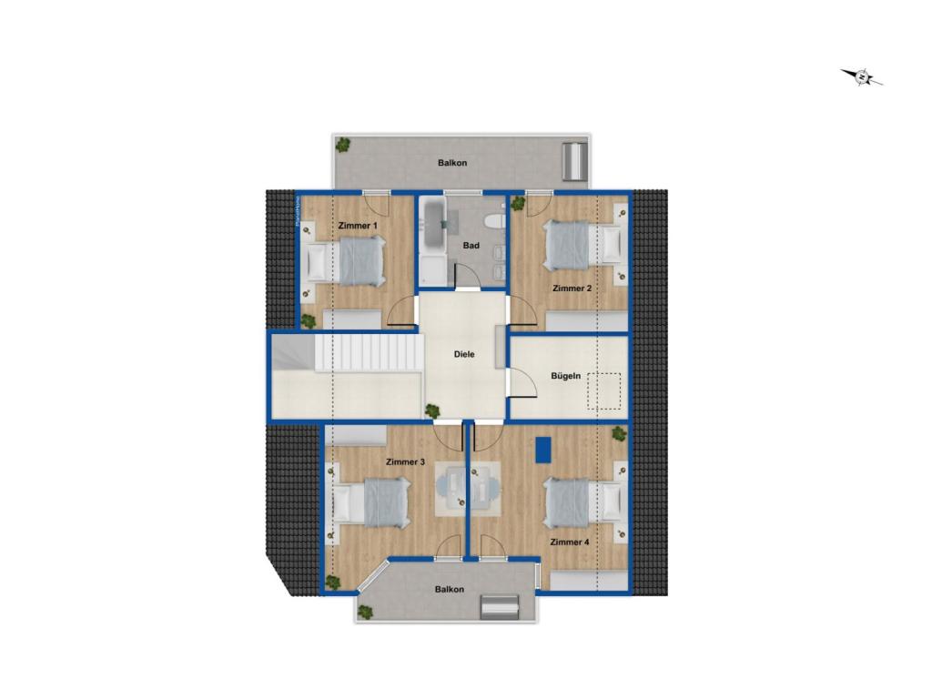 Grundriss Dachgeschoss