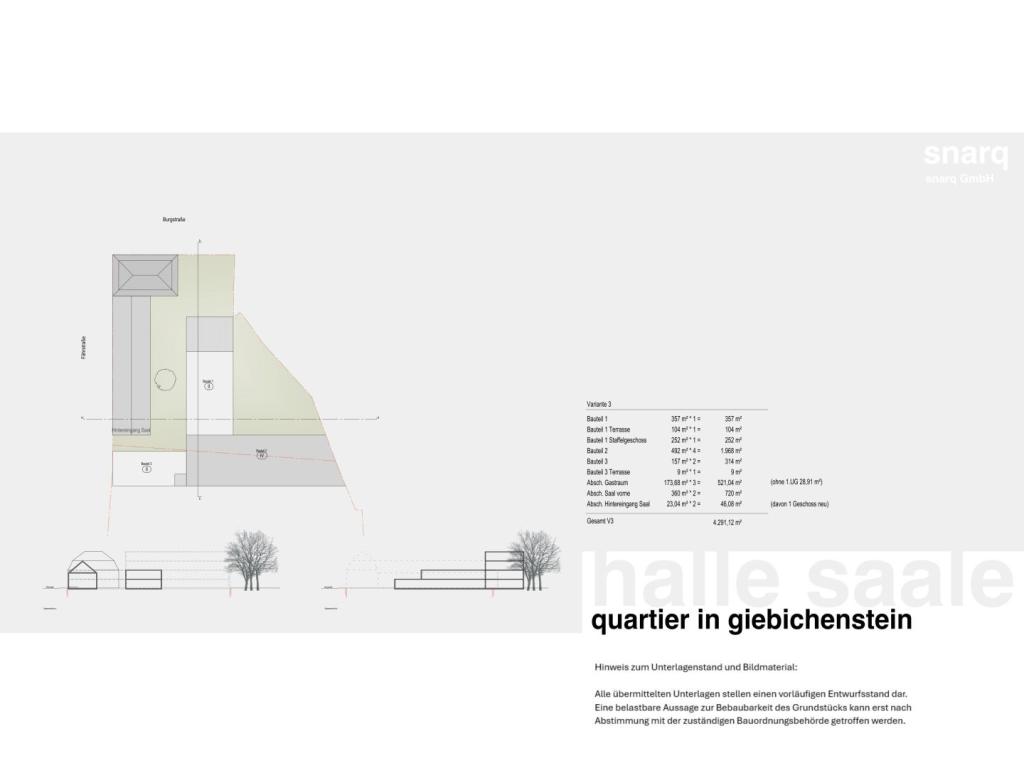 Architektenplan Variation 3