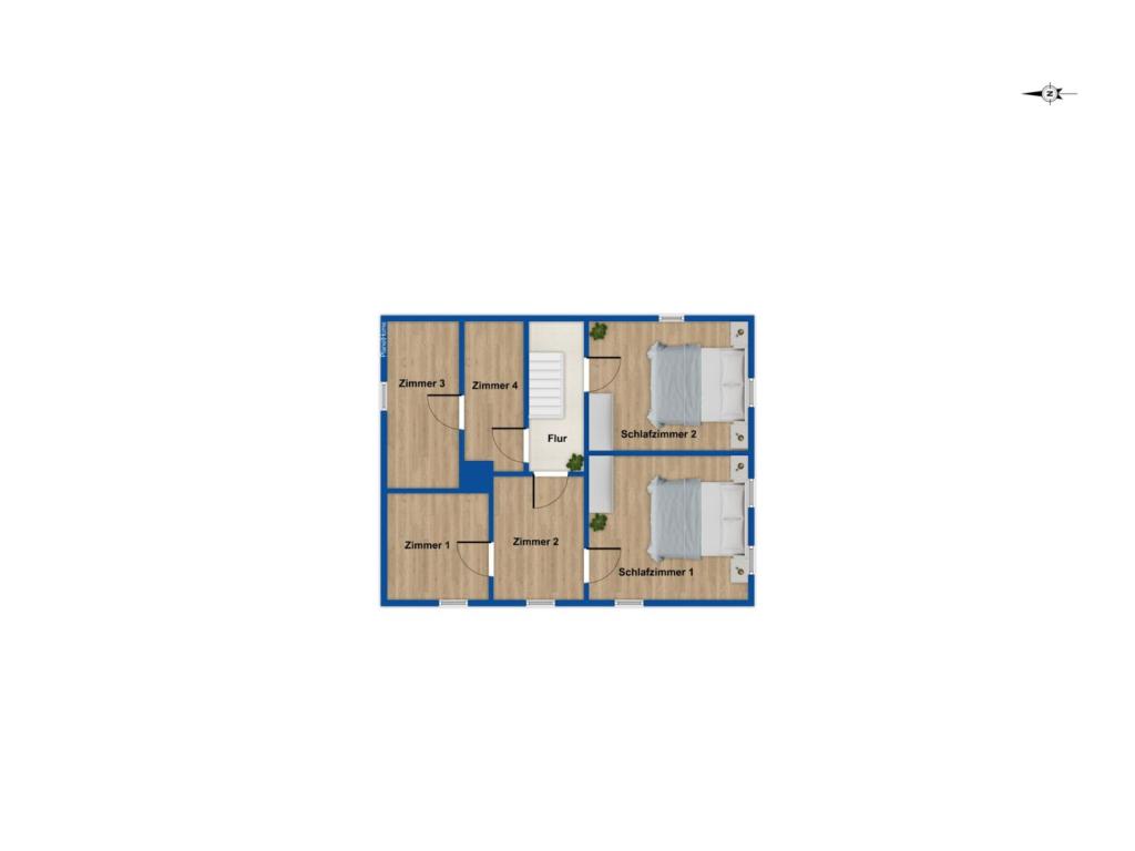 Grundriss Obergeschoss