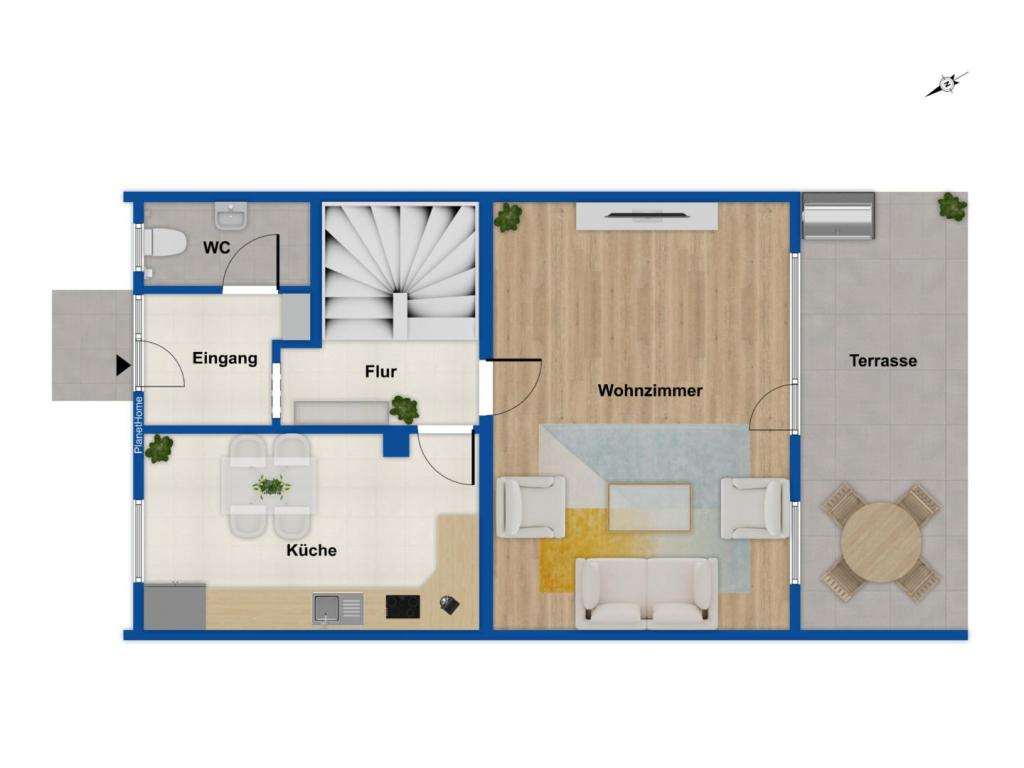 Grundriss Erdgeschoss