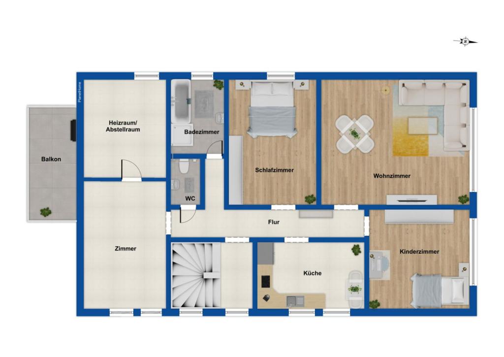 Grundriss Obergeschoss