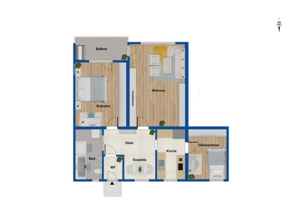 Grundriss Erdgeschoss